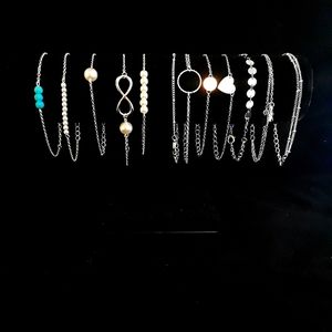 SIMPLE SILVER WOMEN'S WRIST BRACELET'S